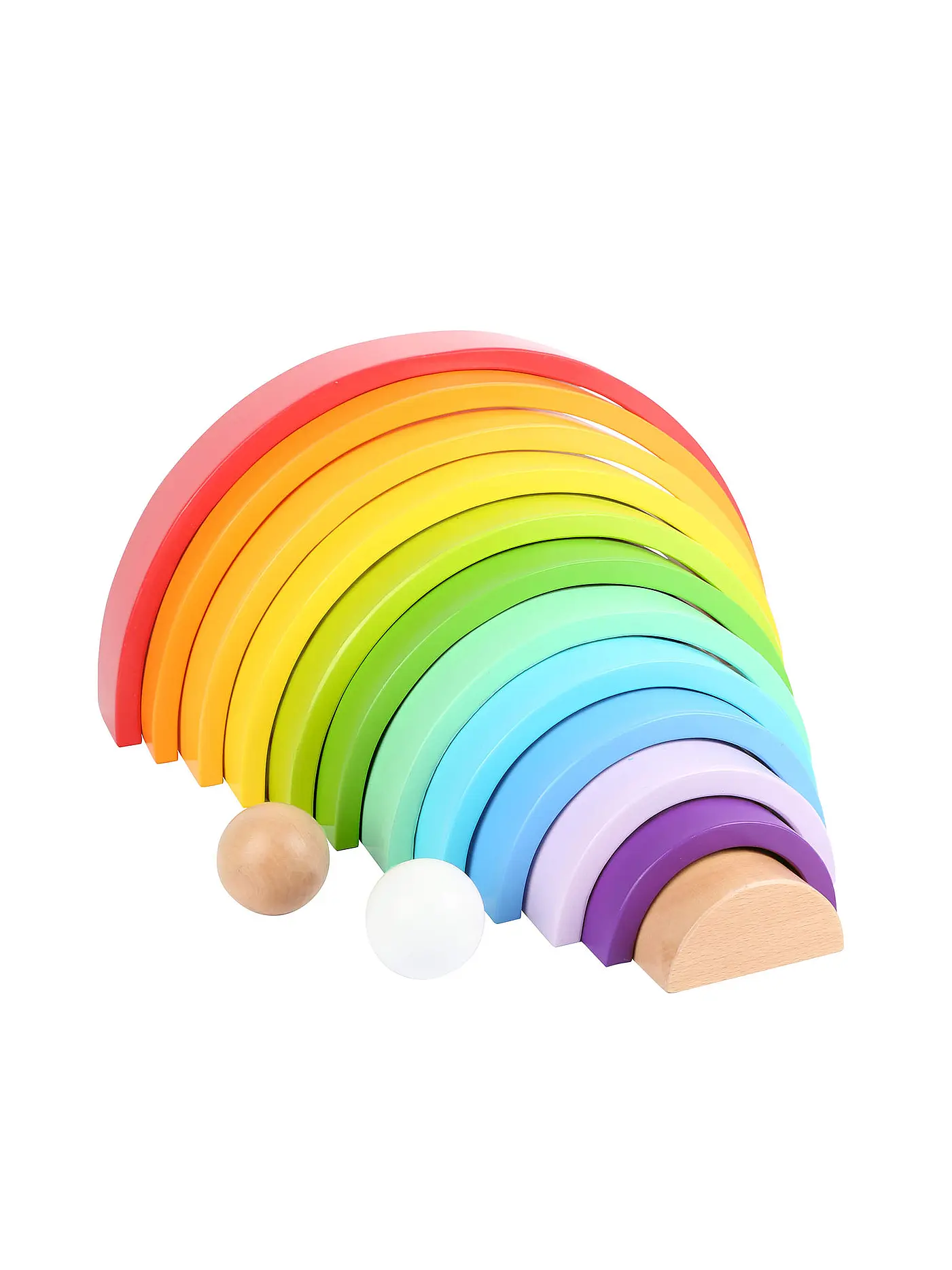 LEGLER | Holzbausteine Regenbogen XL | 
